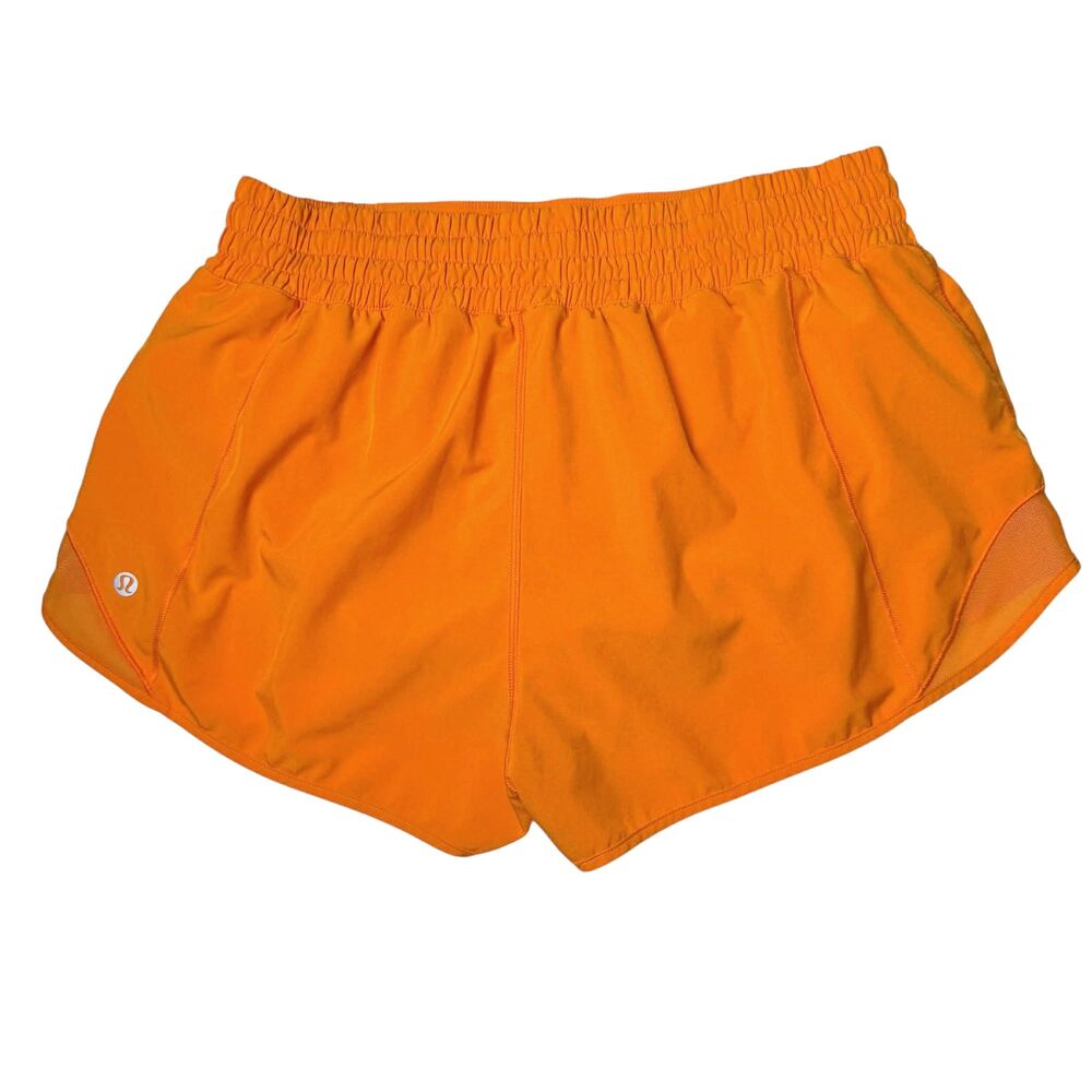 Lululemon Hotty Hot High-Rise Lined Short 2.5" Lit Orange - Picture 4 of 7